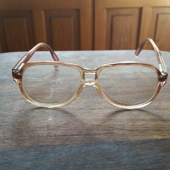 1970s LOGO PARIS EYEGLASSES, French vintage boho fram… Gem