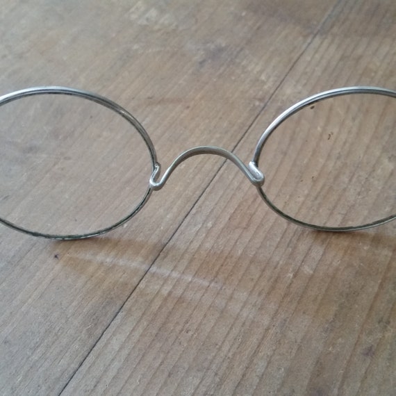 Antique Windsor Reading Glasses with round lenses… - image 4