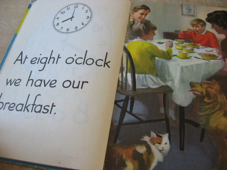 1966 LADYBIRD NUMBERS BOOK, child's fun Early Learning aid. Truly retro mid century style illustrations. image 3
