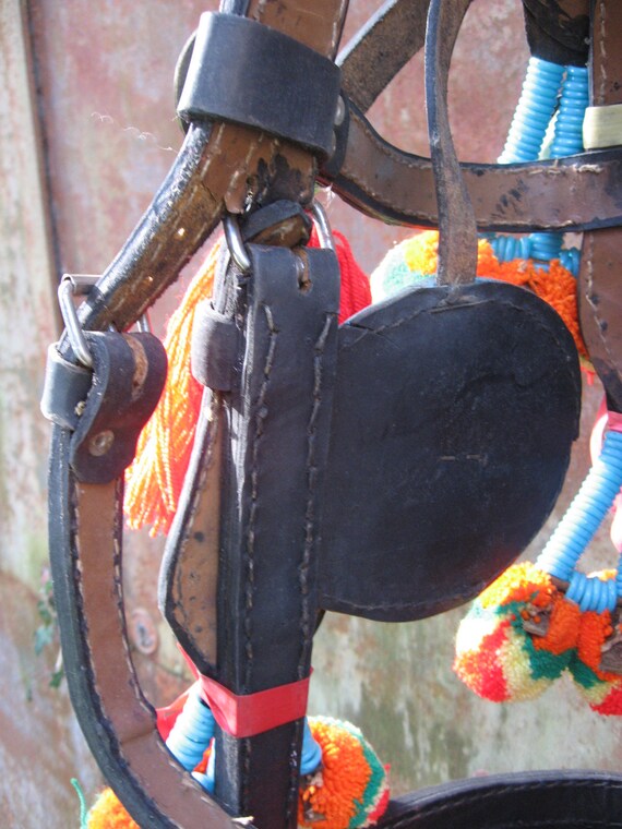 Traditional Decorative Horse Bridle One Of A Kind Leather Etsy