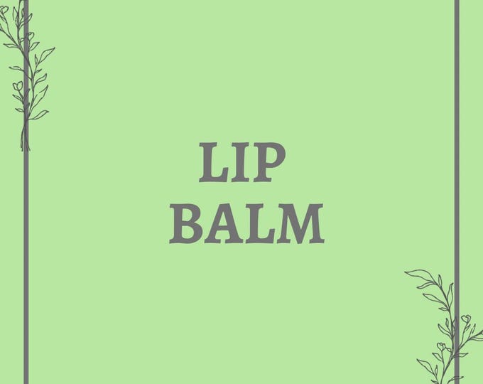 Shea Butter Lip Balm (5 Flavors)