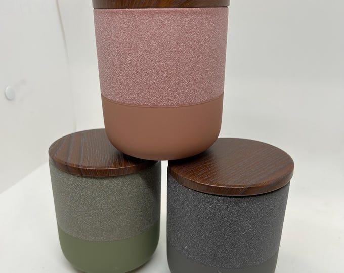 10.5 oz Candles in Cermanic Vessels