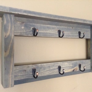 Farmhouse Mug Rack | Small Coffee Mug Rack | Small Cup Holder | Coffee Cup Holder | Cup Holder | Coffee Cup Storage | Home Coffee Bar