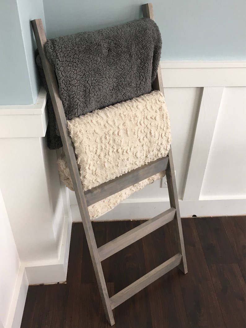 Farmhouse Ladder Blanket Ladder Quilt Ladder Home Decor Etsy