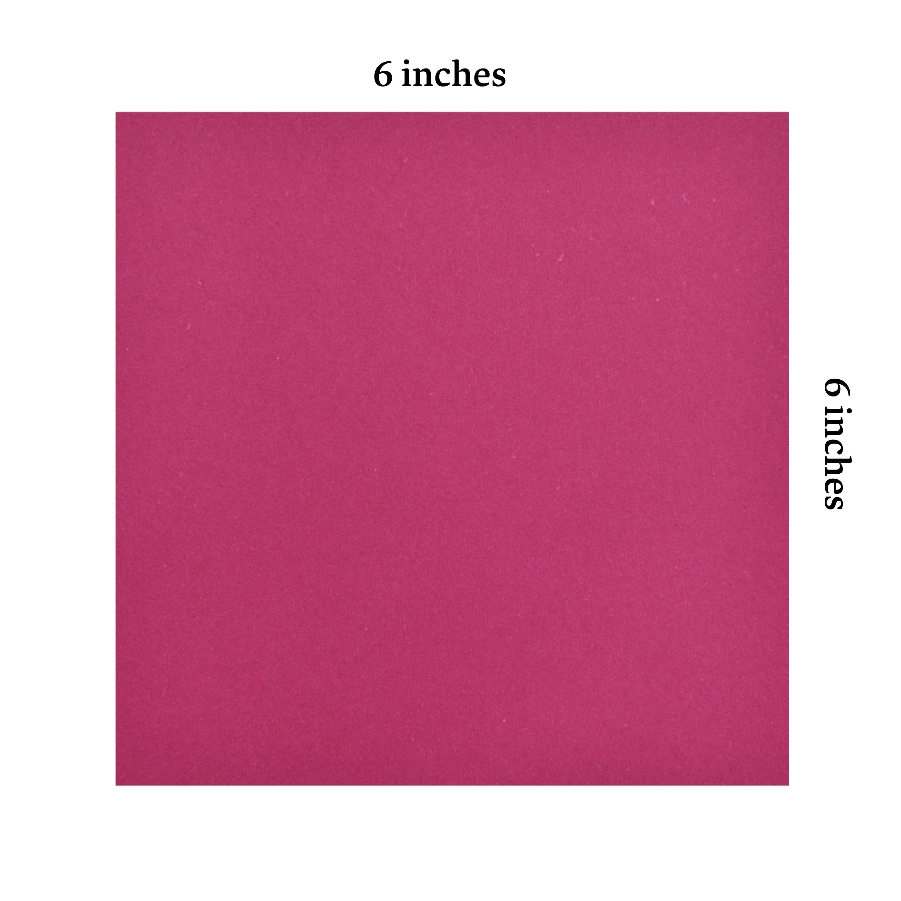 100 Origami Paper Sheets - 6x6 Inches - Square Paper Pack for Folding ...