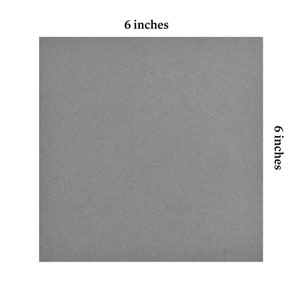 100 fogli di carta origami grigia - 6x6 pollici - Confezione di carta quadrata per piegatura, gru origami e decorazione - S10