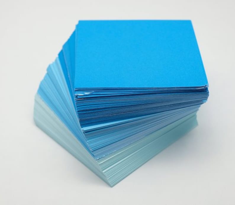 Origami Paper Sheets Choose your own color Paper craft for Etsy