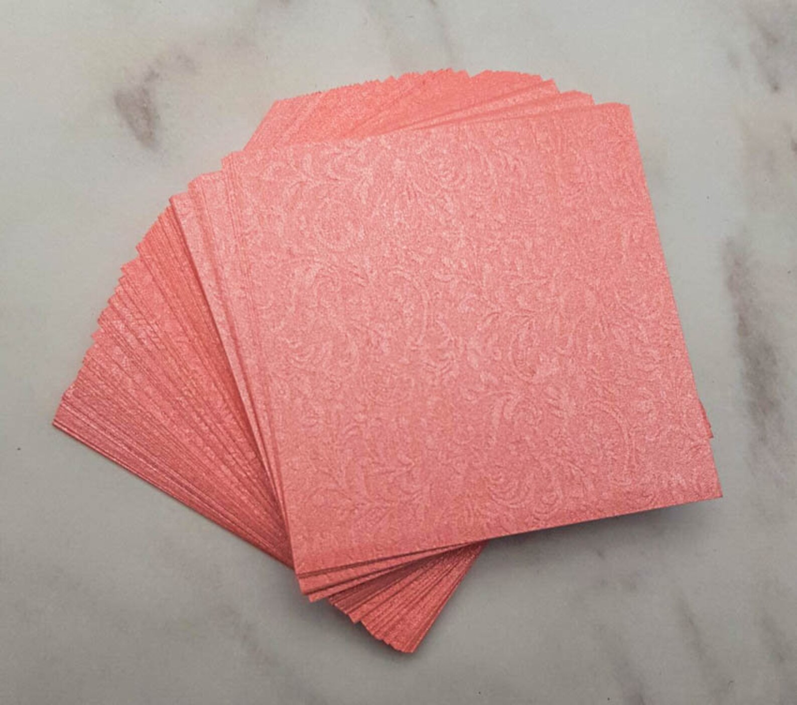 100 Pink Origami Paper Sheets Paper Pack 500 1000 Origami Etsy