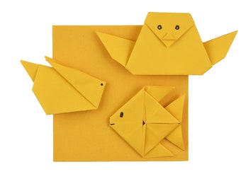 100 Origami Paper Sheets - 6x6 inches - Square Paper Pack for Folding, Origami Cranes, and Decoration - S26