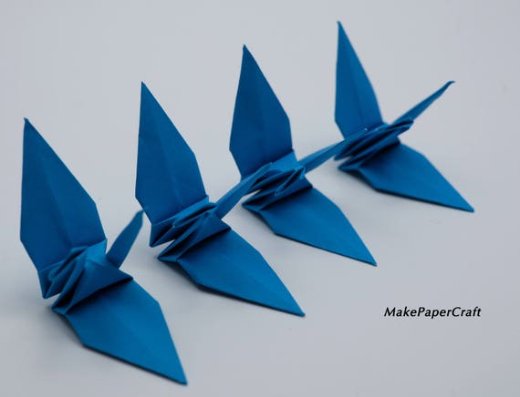 1000 Origami Paper Crane Dark Blue7 5cm 3 Inched Origami Etsy 1000 Origami Paper Crane Dark Blue7 5cm 3 Inched Origami Etsy
