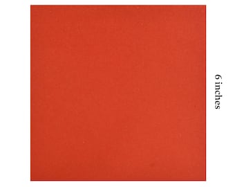 100 Origami Paper Sheets - 6x6 inches - Square Paper Pack for Folding, Origami Cranes, and Decoration - S05