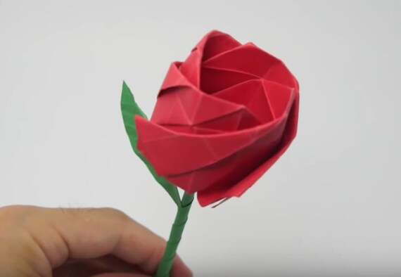 Origami Rose Origami Paper Sheets Paper Pack For Folding Rose Origami Paper Crane Valentine