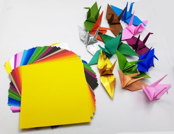 101 Origami Paper Sheets 31 Color 3x3 , 6x6 Inches Paper Pack