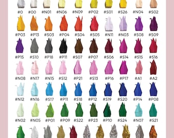 100 Origami Paper Sheets 6x6 inches - Choose Your Own Color - Paper Craft for Paper Cranes, Origami Flowers - Origami Paper Pack for Gift