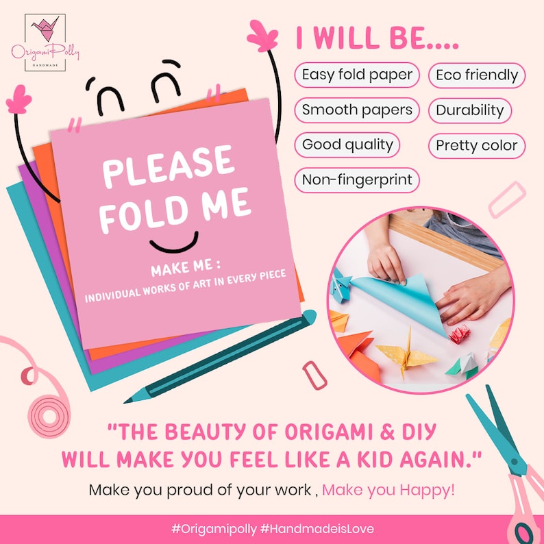 Origami Paper 100count Origami Craft Paper Sheets 6 X Etsy