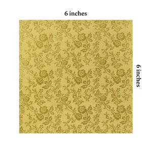 100 Gold Origami Paper Sheets - 6x6 inches - for Folding Paper, Origami Cranes, Origami Decoration