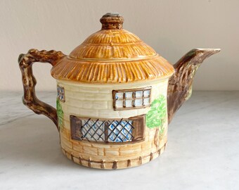 Beswick English Cottage Ware Tea Set, Cottage Tea pot with Sugar and Creamer, Afternoon Tea, Great Gift, Made in England