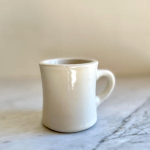 Vintage Victor Coffee Mug, 10oz White Restaurantware Mug, Heavy Diner Mug, Coffee Lover Gift, Tea Lover Gift, CoWorker Gift, Vintage Flicker