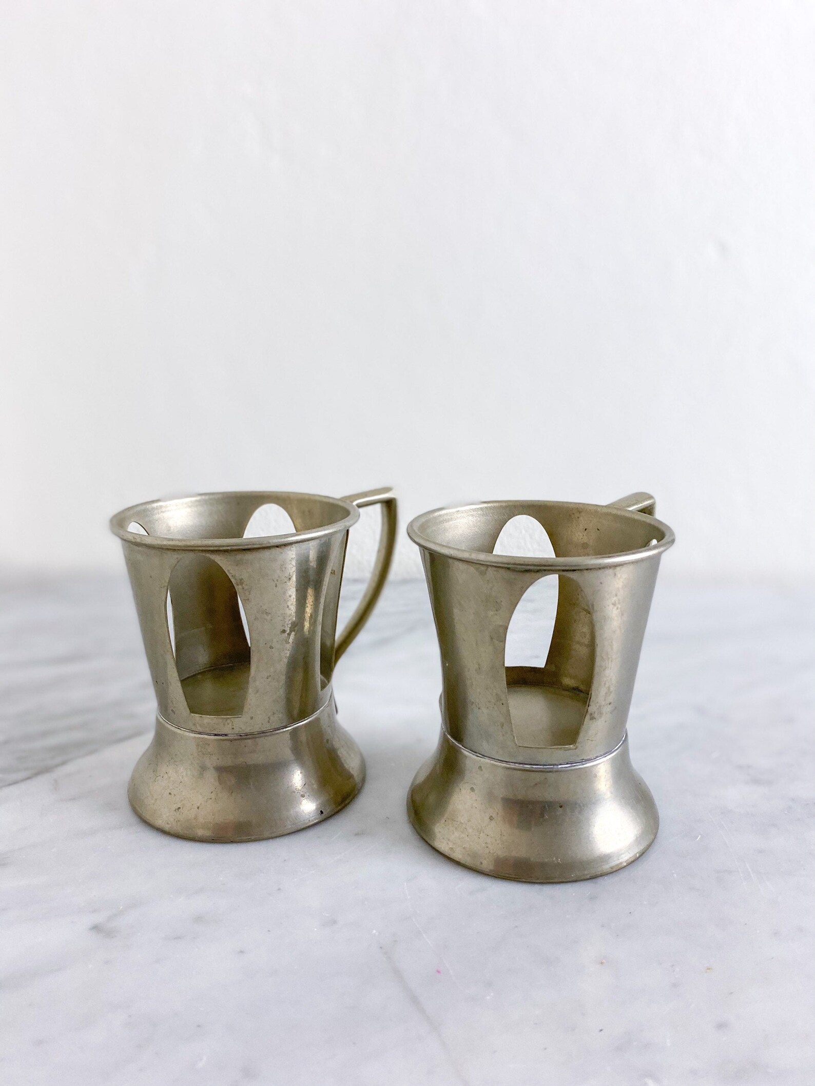 Pair of Lily Tulip Cups Vintage Paper Cup holders / Drink or Etsy