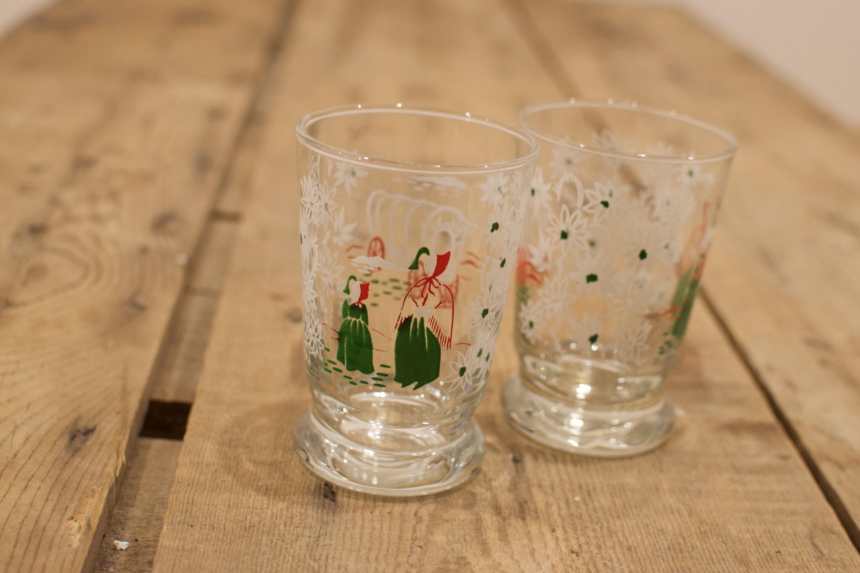 Libbey Glassware Americana Western Adventure Libbey Glass Etsy
