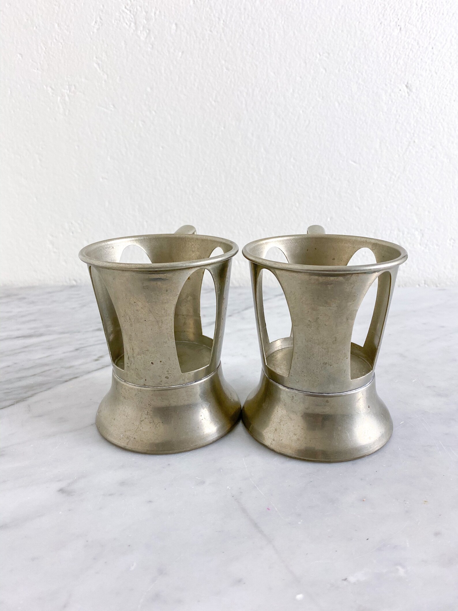 Pair of Lily Tulip Cups Vintage Paper Cup holders / Drink or Etsy