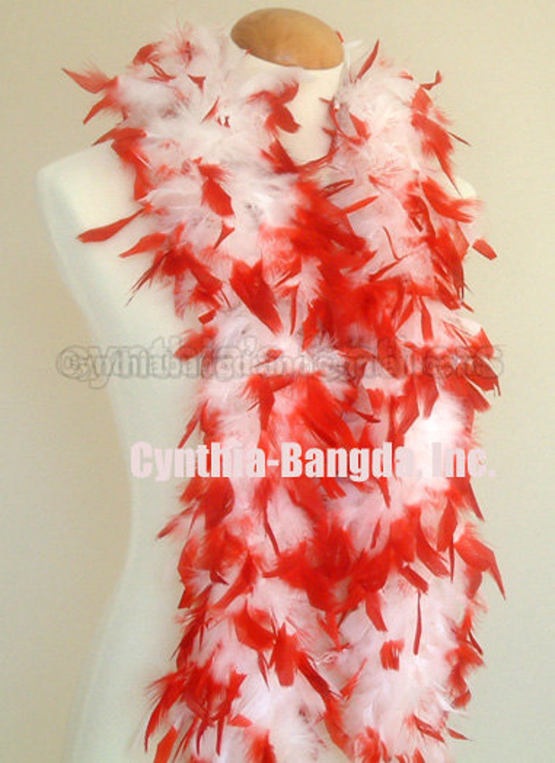 Amscan Costume Party Feather Boa Accessory, Red, Fiber, 72