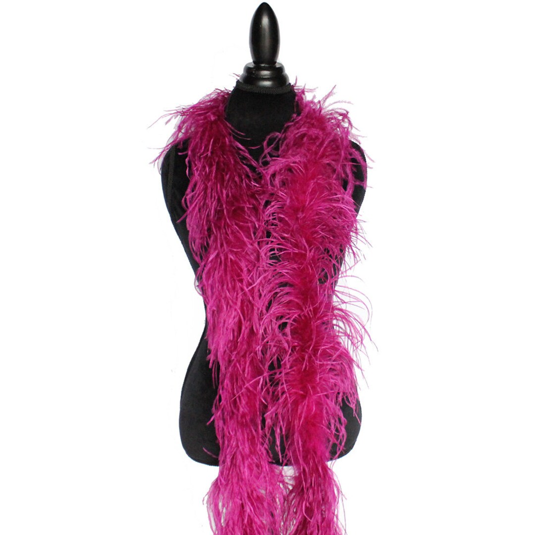 cynthiasfeathers Coral Pink 65 Gram Chandelle Feather Boa 6 Feet Long Dancing Wedding Crafting Party Dress Up Halloween Costume Decoration, SKU: 7I22