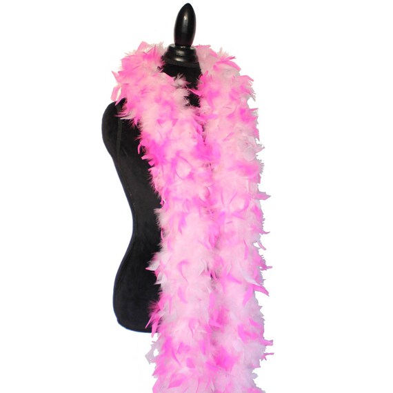 Baby Pink 40 Gram Chandelle Feather Boa, 2 Yard Long-Great for Party,  Wedding, Halloween Costume Decoration