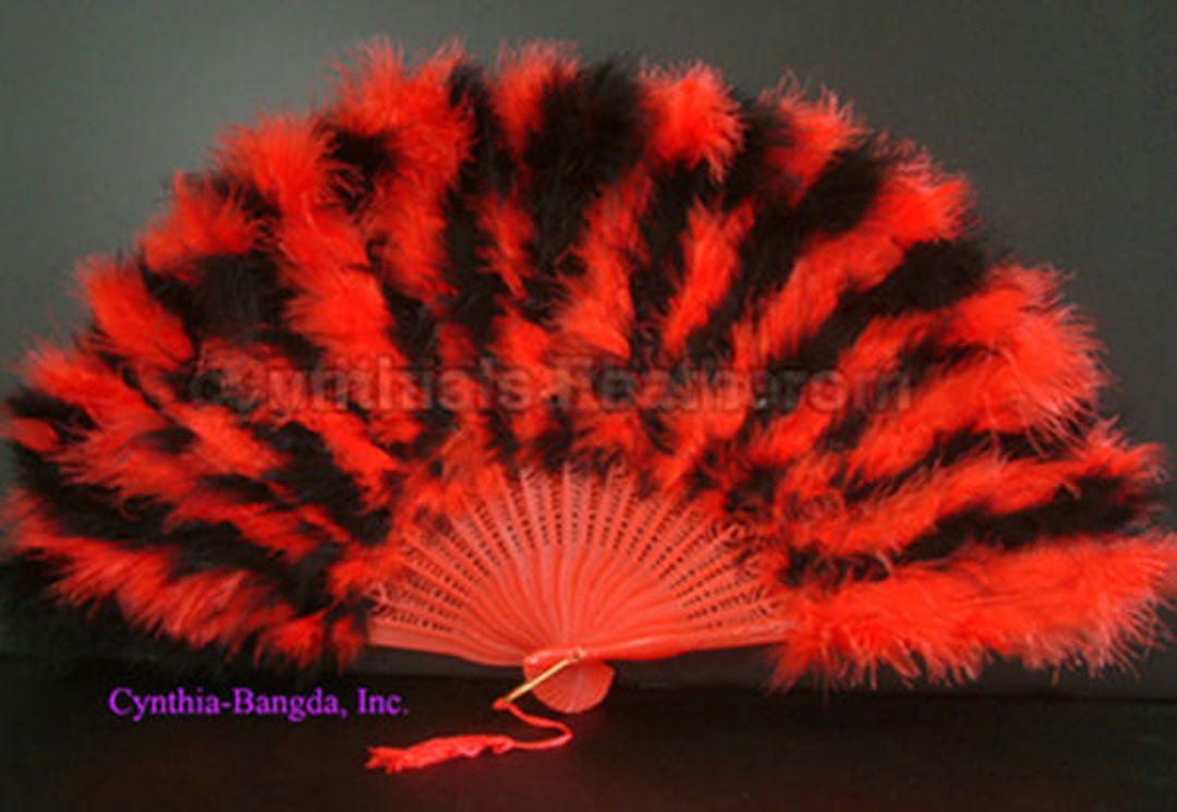 Orange / noir mélange 65 gramme Chandelle Boa de plumes 6 pieds Long danse  artisanat parti robe jusqu'à Halloween Costume de décoration de mariage,  8E31 -  France