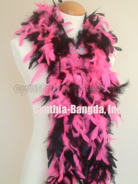 Mardi Gras Party Supplies Hot Pink Feather Boas