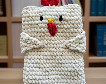 Chicken book sleeve, tablet and e-reader cover