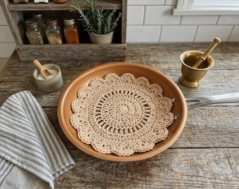 Country Farmhouse Cotton Pan Separators – Soft Pot Protectors for Cookware Storage