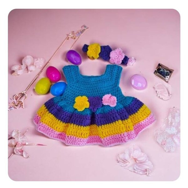 Crochet Easter Dress Etsy