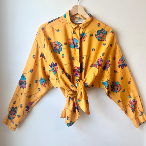 Vtg Diane Von Furstenberg Button Down