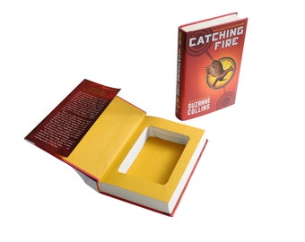 Hollow Book Safe - The Hunger Games "Catching Fire" - Hidden Secret Storage Stash