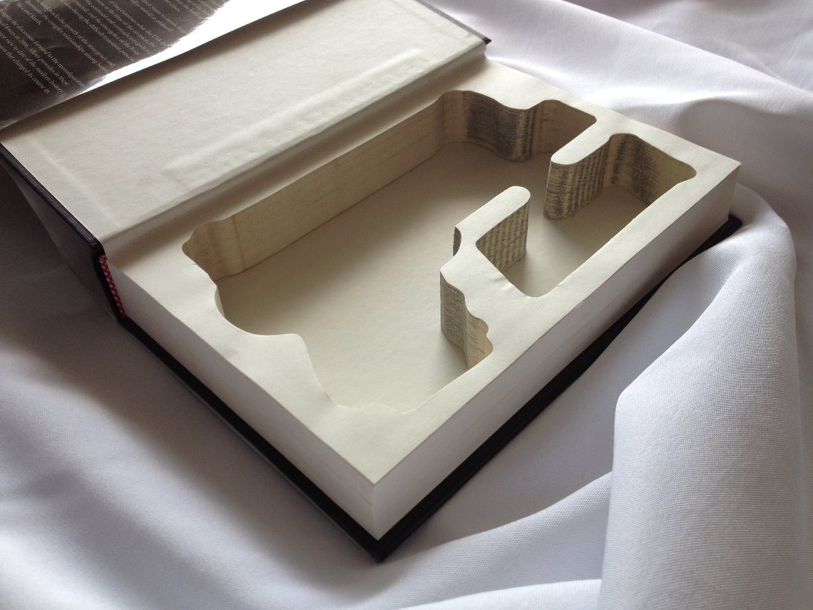 Book Safe for Glock Handguns Hidden Book Gun Safe w/ Etsy