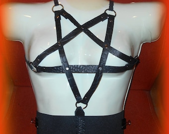 pentagram bondage harness