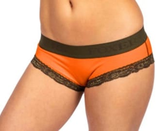 Hunters Safety Orange Boybrief by Foxers brief panty