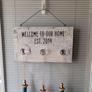 Shabby Chic Farmhouse Decor | Chippy Painted Signs | Wedding Signs | Hostess Gift | Engagement Gift | French Country Decor | Custom Sign