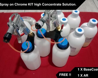 Spray on Chrome KIT high Concentrate Solution.