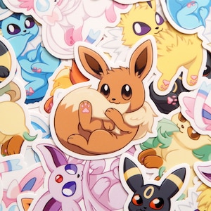 Eeveelution Pocky Sticker