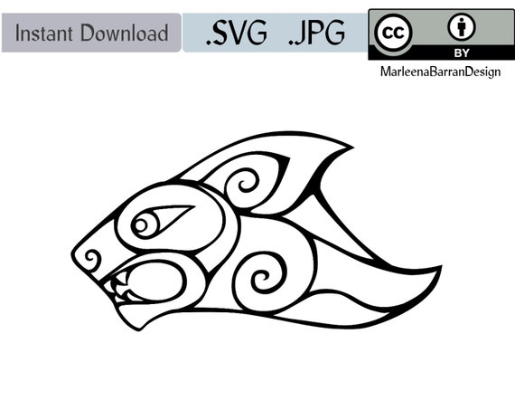 Download Free Lion Design Vector Graphic Of A Lion Ink Drawing For Use In Etsy SVG Cut Files