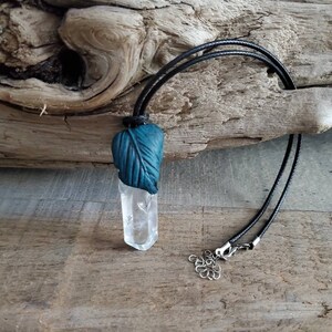 Clay wrapped crystals best sale