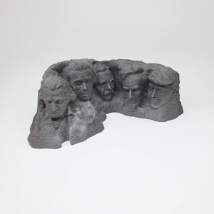 Mount Trumpmore - President Donald Trump Cake Topper / Desk Display Mount Rushmore