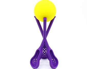 3D Printed Lacrosse Ball Holder – Trophy Display Stand – Custom Sports Decor