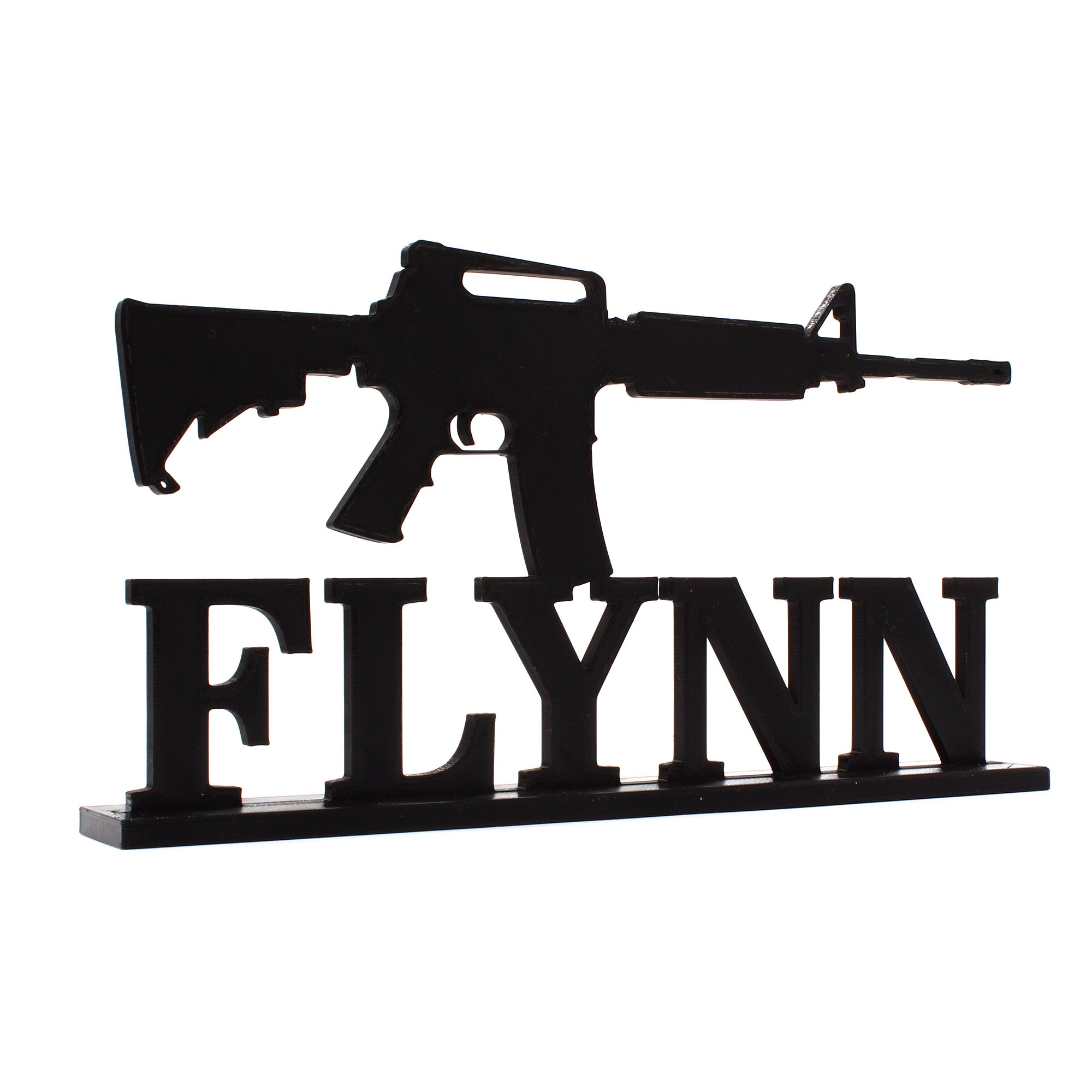 Personalized AR-15 GUN Birthday Cake Topper Keepsake on Base With Name -  Solid 3D Printed Plastic - Etsy Sweden