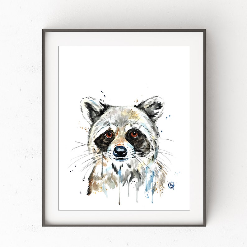 raccoon nursery decor