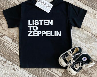 led zeppelin toddler shirt