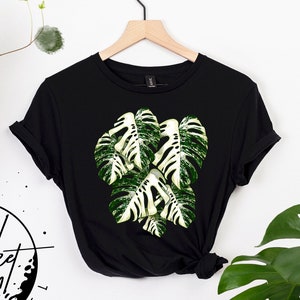 Variegated Monstera Shirt Plant Tshirt Plant lover Gift Plant lover Hoodie Houseplant Lover Monstera Variegated Monstera Leaf Sweatshirt