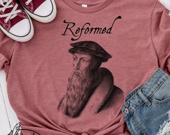 John Calvin Shirts - Etsy
